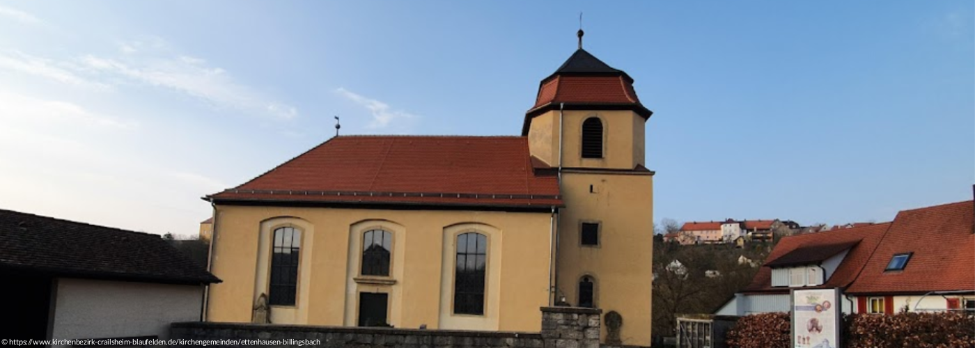 Außenansicht Kirche Ettenhausen