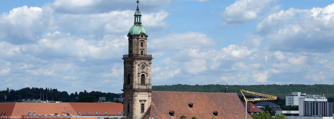 Turm Neustädter Kirche Erlangen