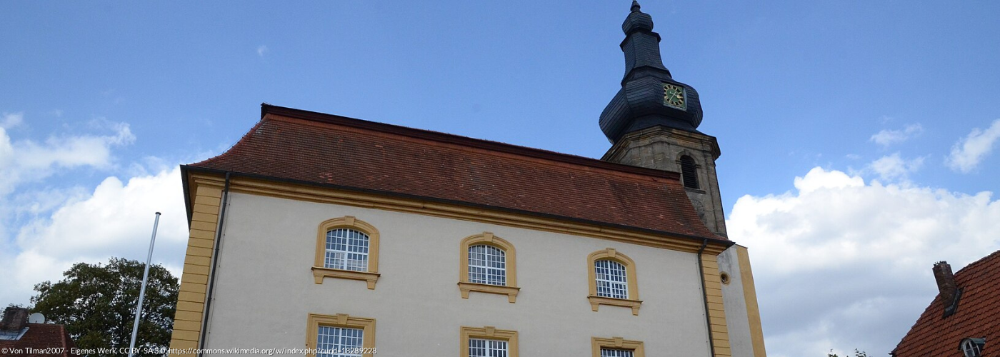 Außenansicht Kirche Maroldsweisach