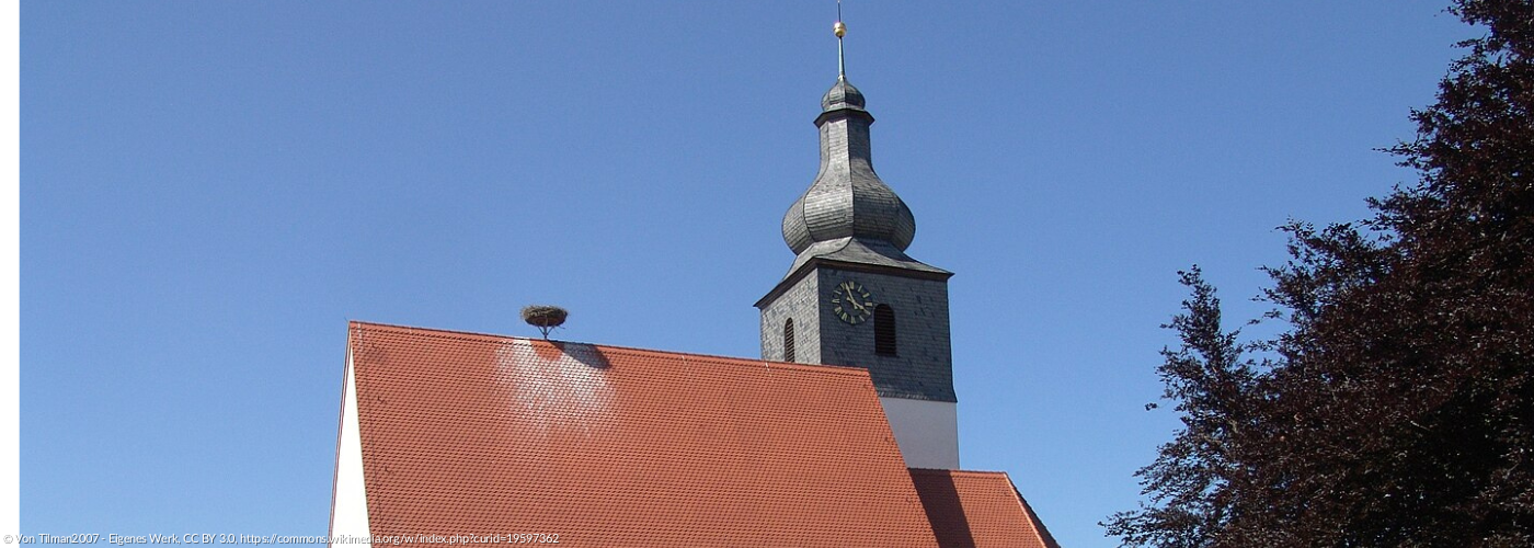 Außenansicht Kirche Lenkersheim