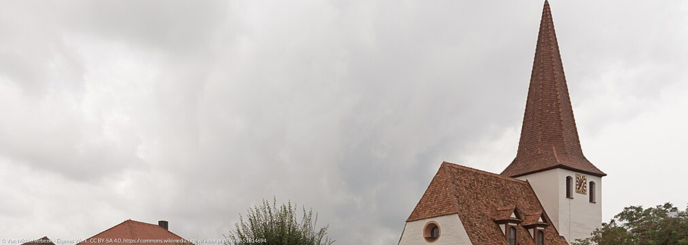 Außenansicht St. Bartholomäus-Kirche Urfersheim