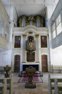 Altarraum der Markgrafenkirche Cadolzburg