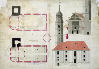 Plan von J.D.Steingruber