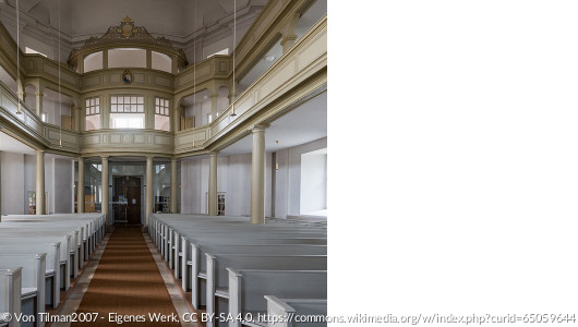 Innenansicht St. Georgs Kirche