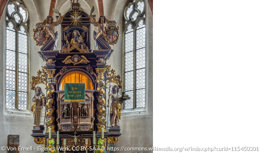 Altar Kirche St. Nikolaus Baiersdorf