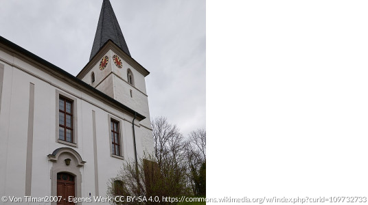 Außenansicht Kirche Ezelheim