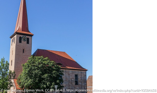 Außenansicht Johanneskirche Schwand