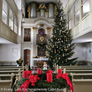 Cadolzburg weihnachtlicher Innenraum 