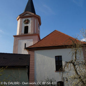 Wettelsheim - Christuskirche Rückansicht
