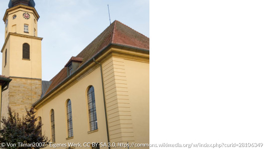 Außenansicht Kirche Wassertrüdingen