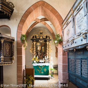 Markt Berolzheim - St. Maria Altar