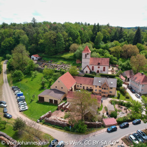 Weißenbronn - St. Michael mit Ortschaft